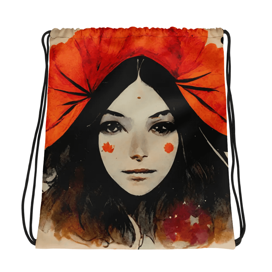 Blossom Dreamer Drawstring Bag product image (1)