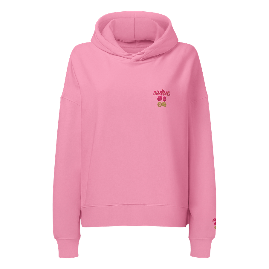 Floral Harmony Women's Organic Hoodie product image (2)