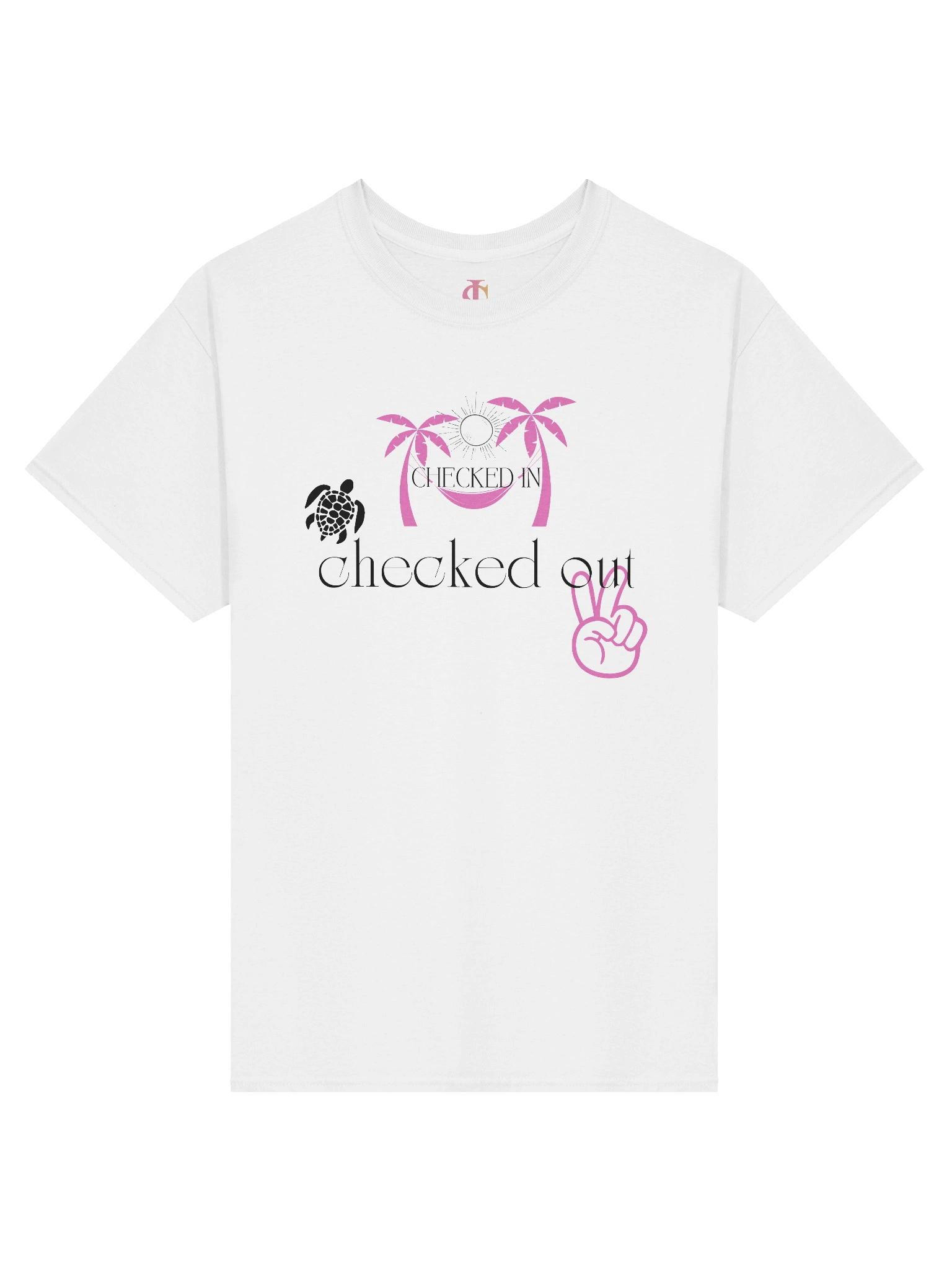 Checked In, Checked Out Tee product image (2)