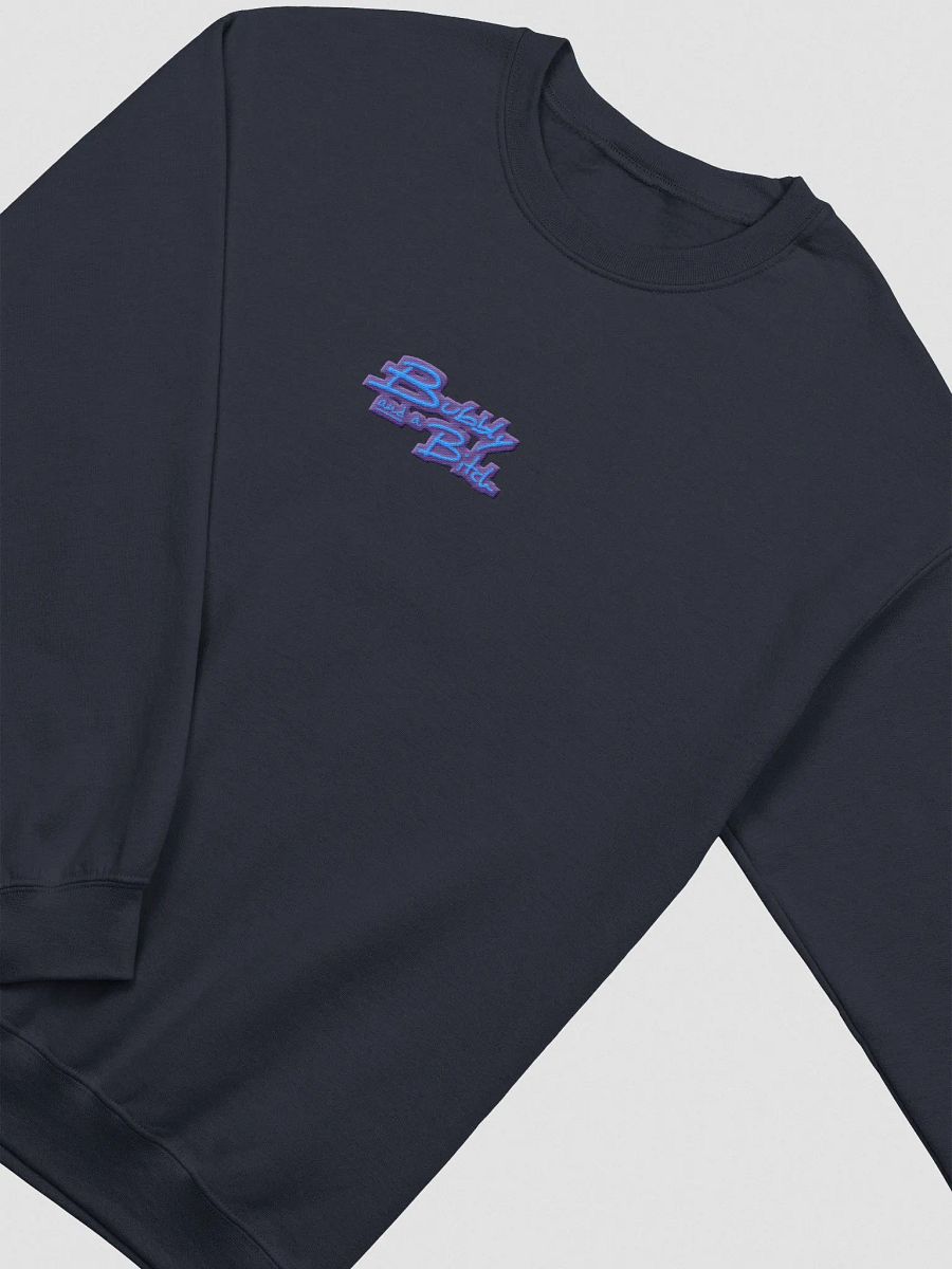Bubbly and a B*tch embroidered crewneck (violet bubble design) product image (3)