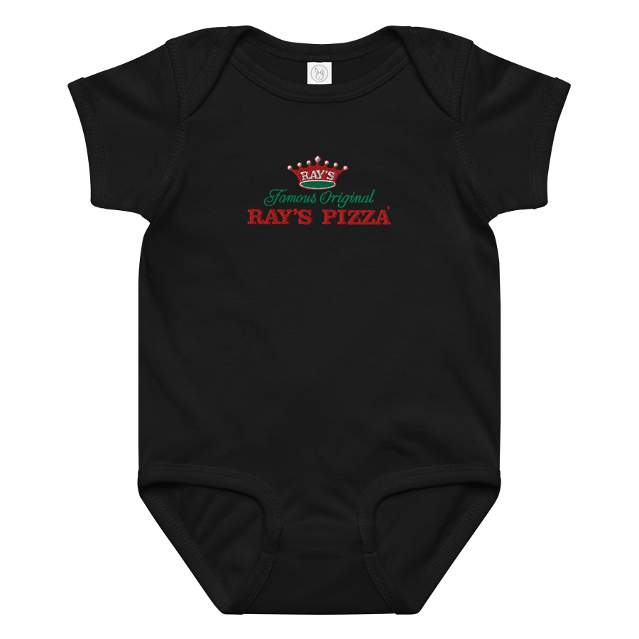 Ray's Pizza Embroidered Baby Bodysuit product image (3)