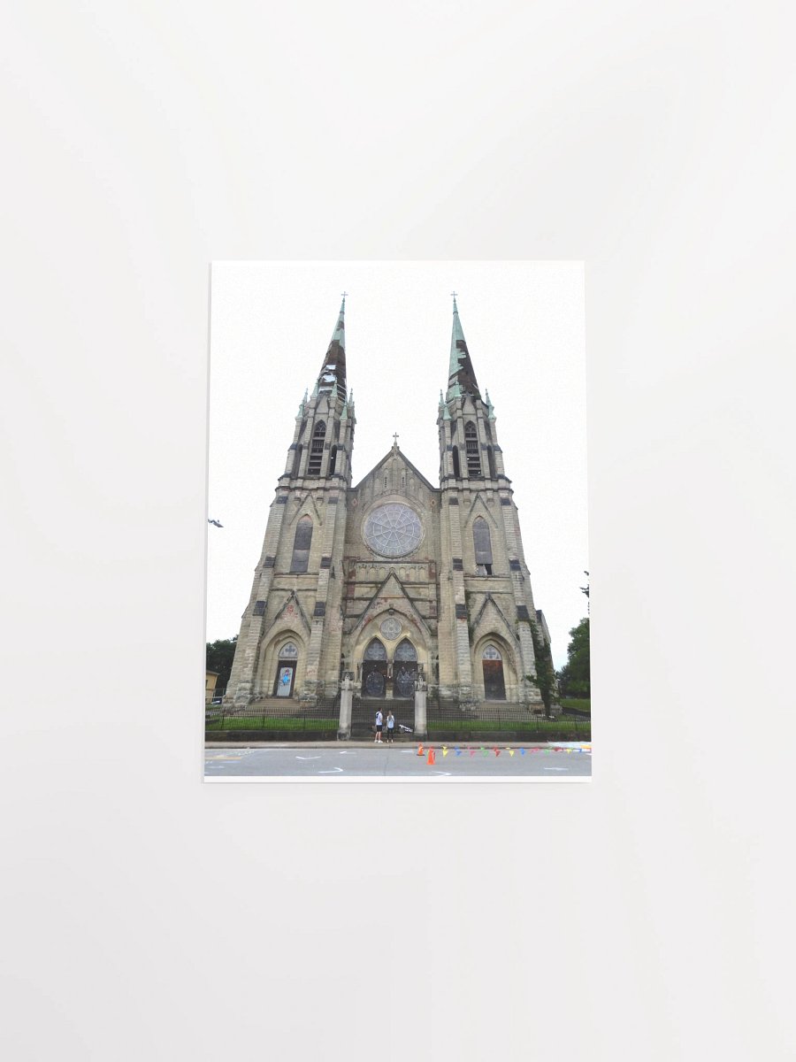 Pittsburgh - St. Peter and Paul Church - East Liberty - print/poster product image (4)