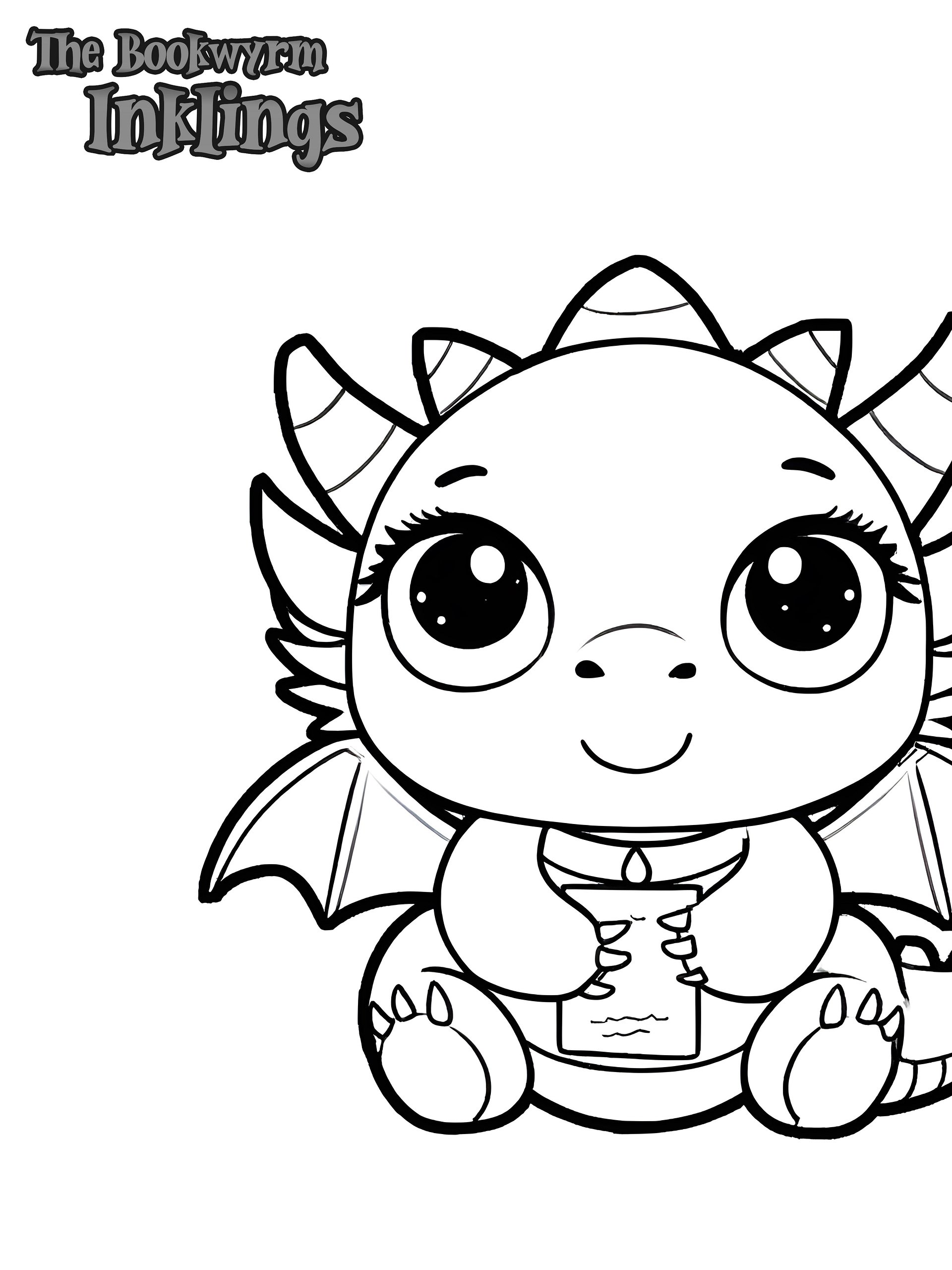 Bookwyrm Inklings Coloring Sheets product image (1)