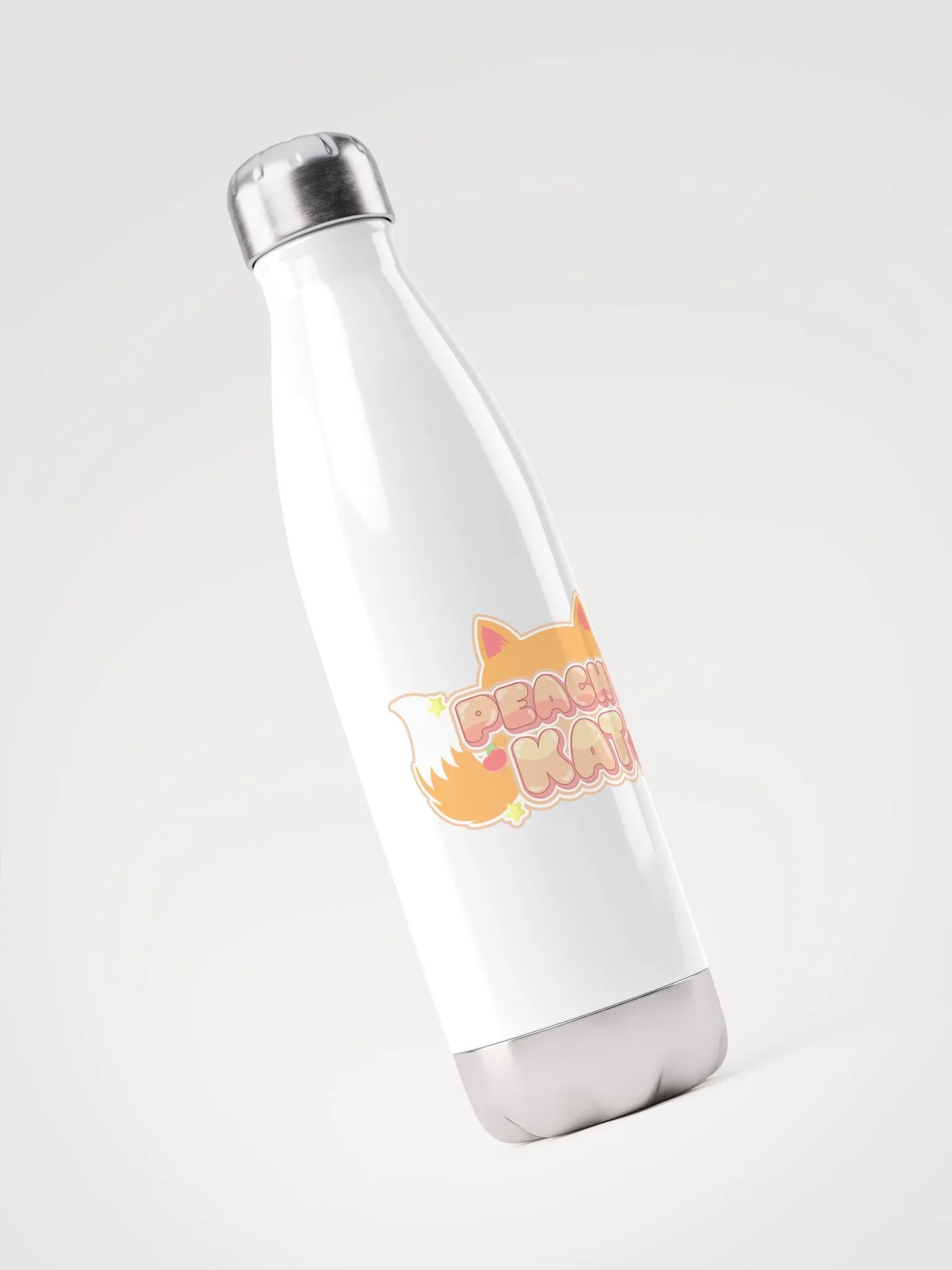 PeachyKat Logo Water Bottle product image (3)