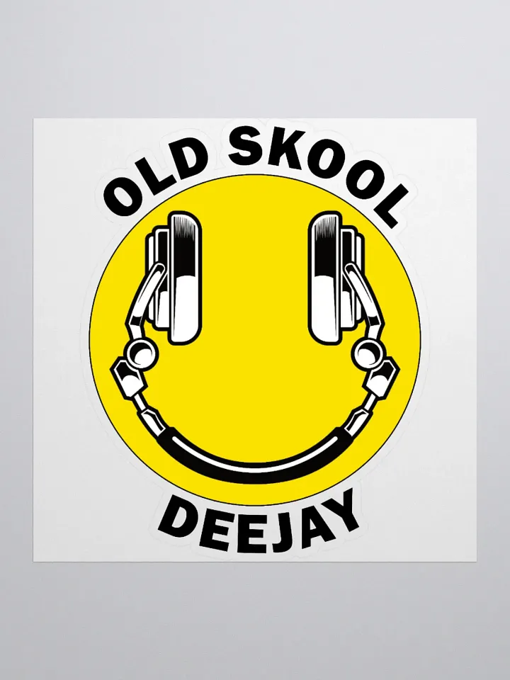 Old Skool Deejay Sticker product image (1)