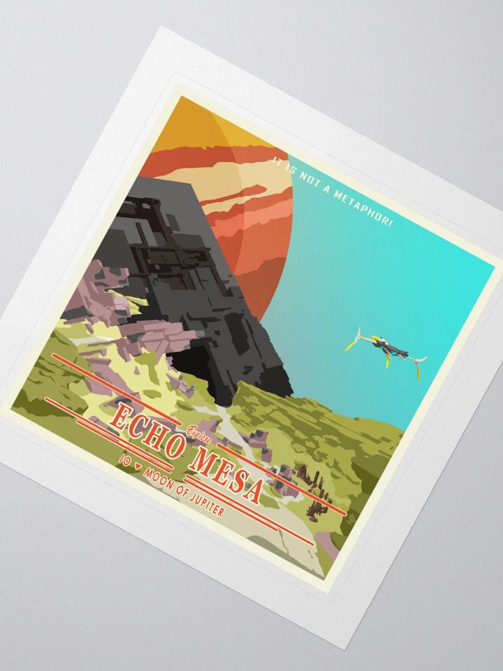 Echo Mesa Sticker product image (6)