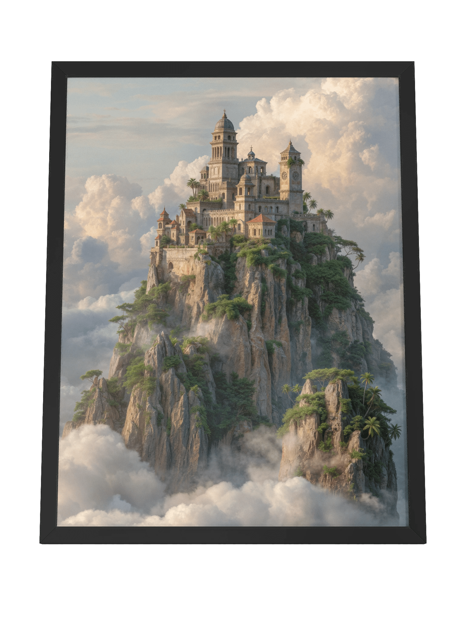 The Summit Aerie – Framed Poster product image (6)