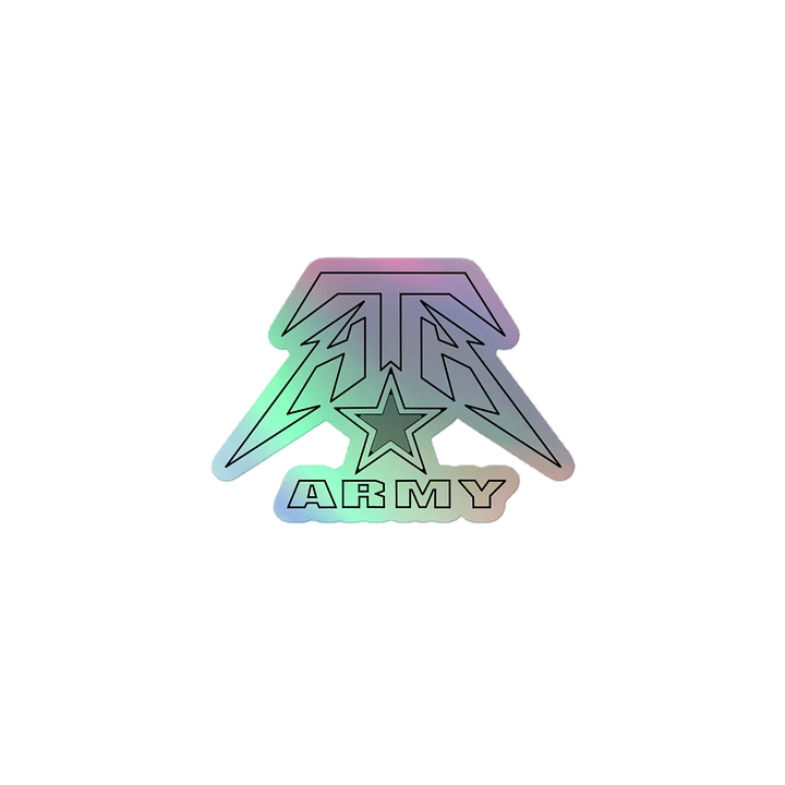 HTH Army Holographic Sticker product image (1)