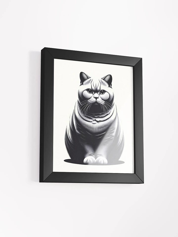 Framed High-Quality Matte Poster (in): British Shorthair product image (53)