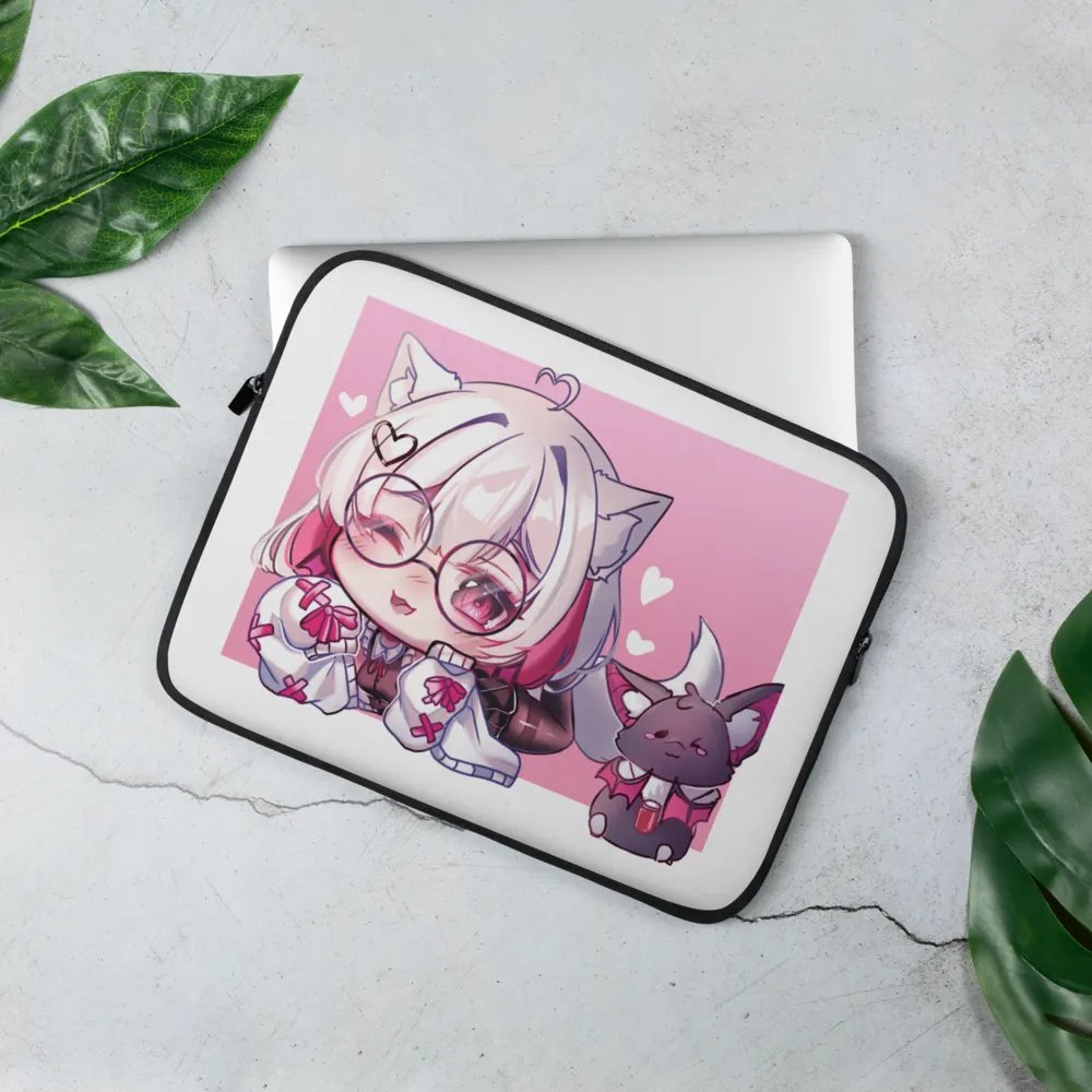 Asu and Maki tablet and mac case product image (2)
