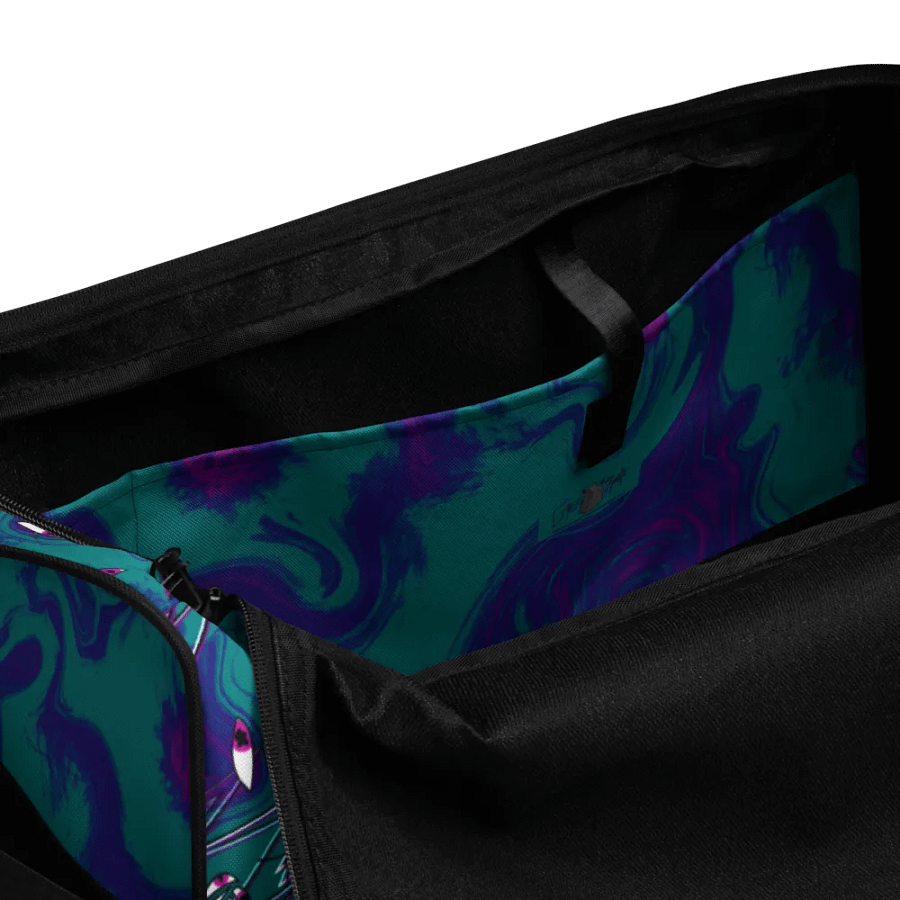 Eyes and Lightning Magic Duffle Bag (Overdose Colours) product image (6)