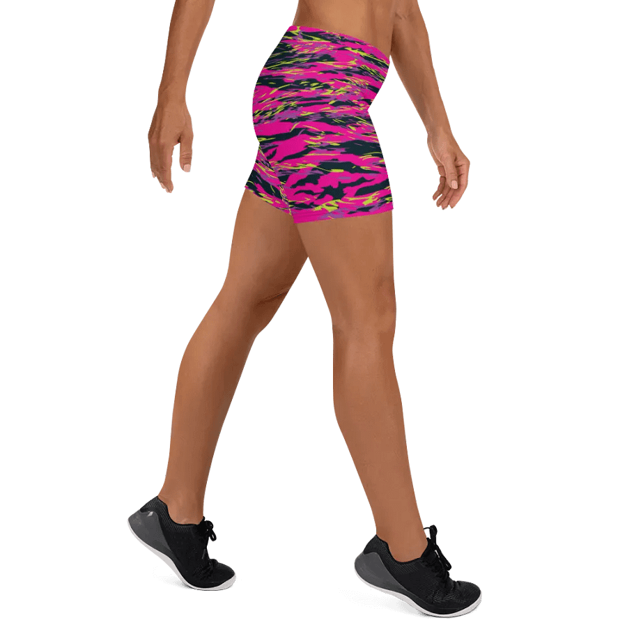 Pink Camo Bike Shorts product image (10)