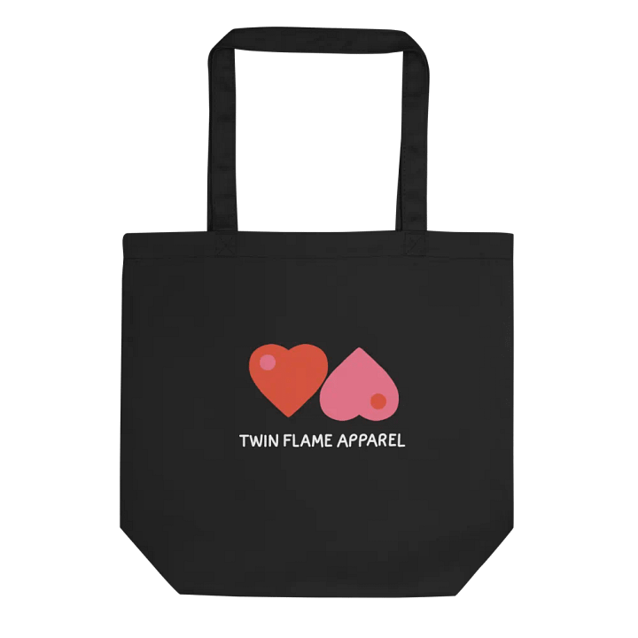 'Yin-Yang Hearts' Eco-Friendly Tote Bag product image (1)