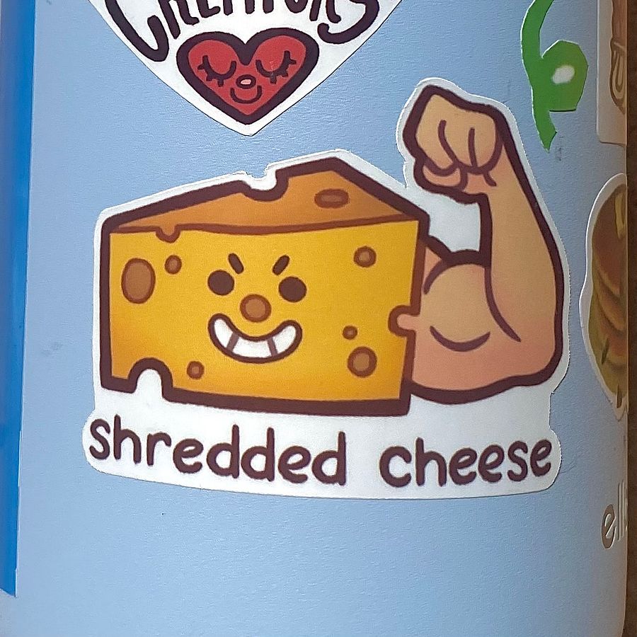 Shredded Cheese Sticker product image (5)
