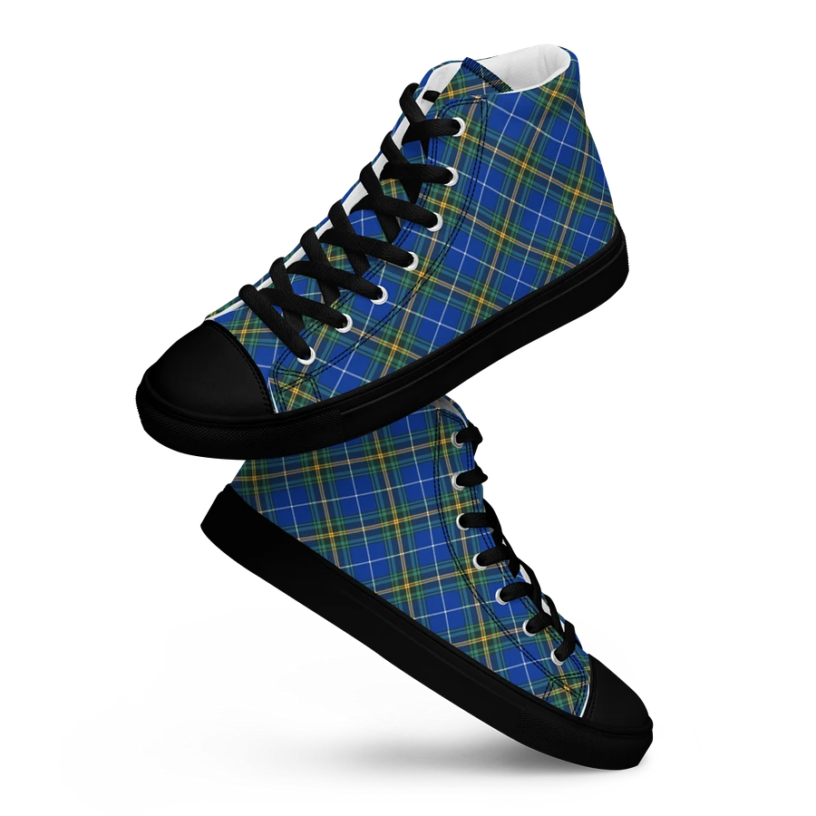 Nova Scotia Tartan Men's High Top Shoes product image (13)