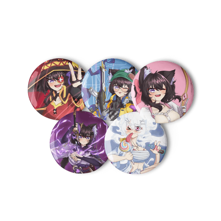 Ny Cosplay Pins 1.25