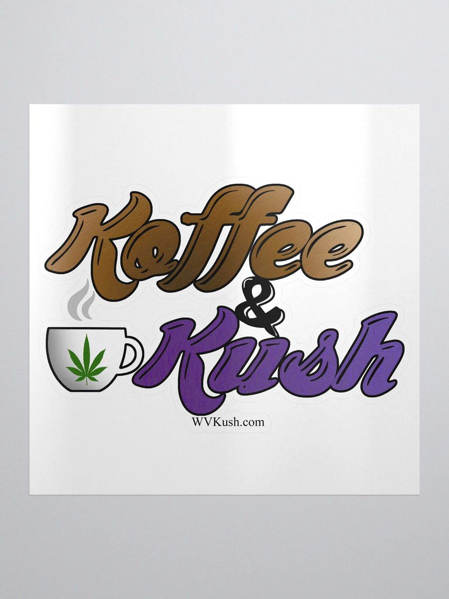 Koffee & Kush Sticker product image (1)