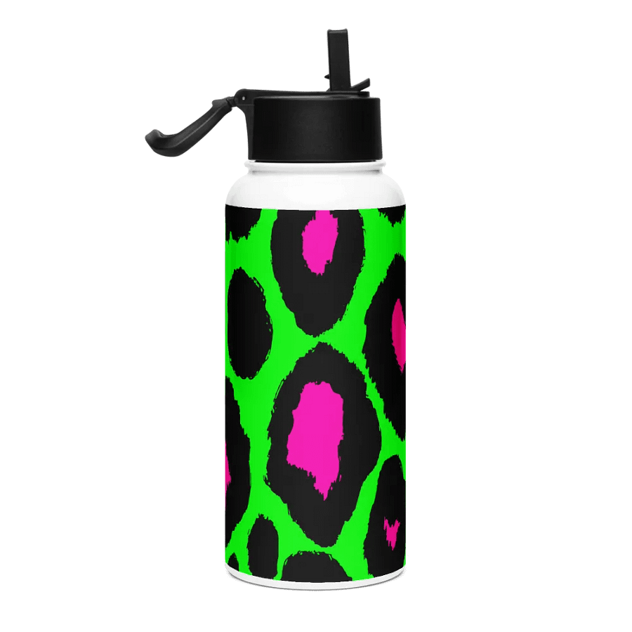 Wild Leopard Print Stainless Steel Water Bottle product image (4)