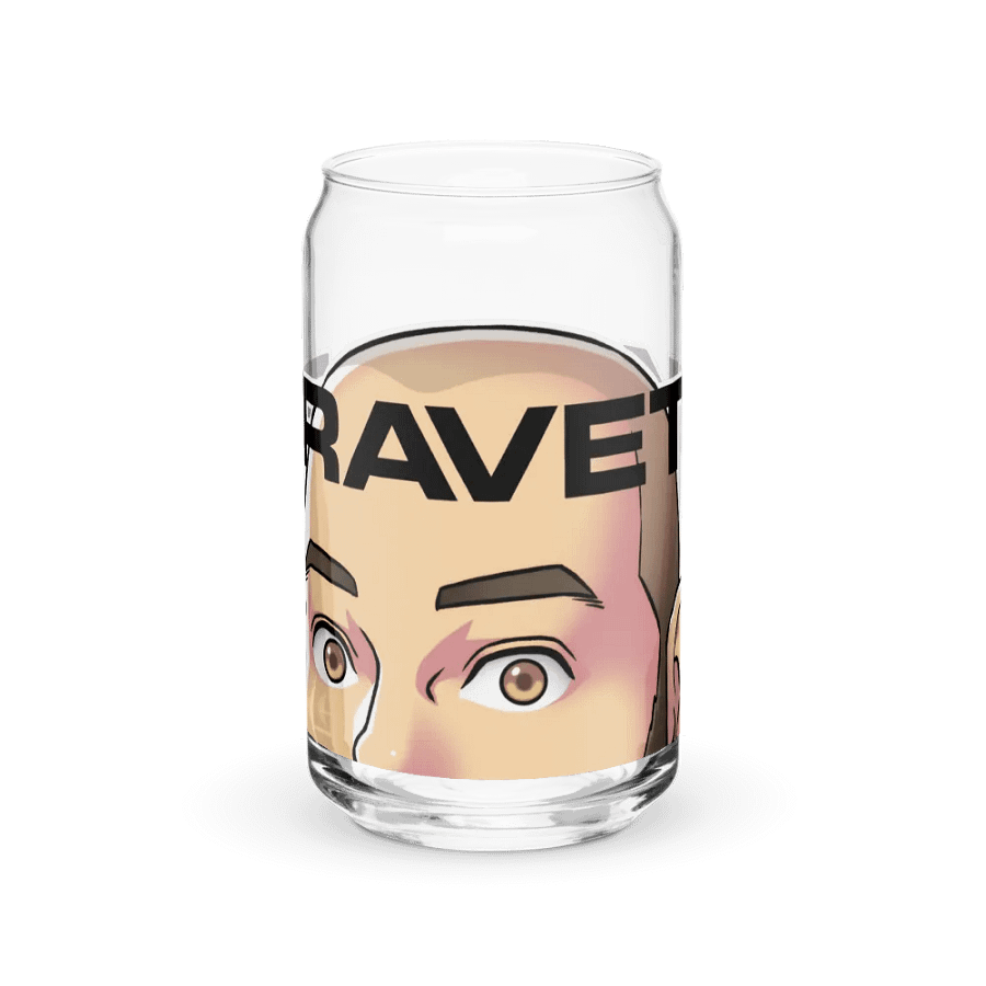 Ultra's watching your beverage Can-Shaped Glass product image (1)