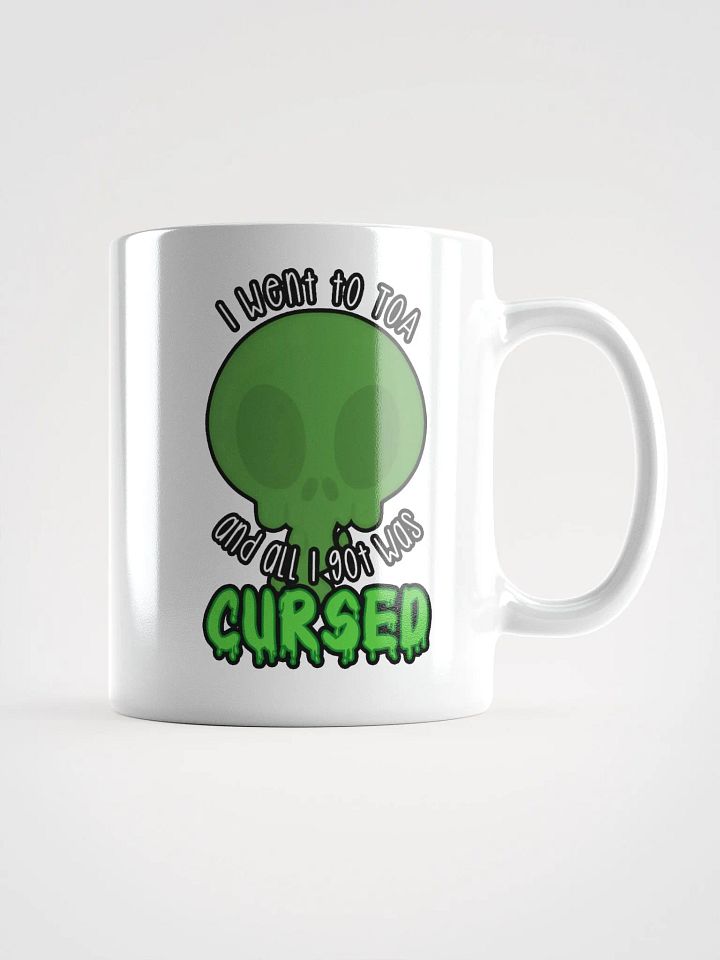 All I Got Was Cursed - Hunter - White Glossy Mug product image (1)