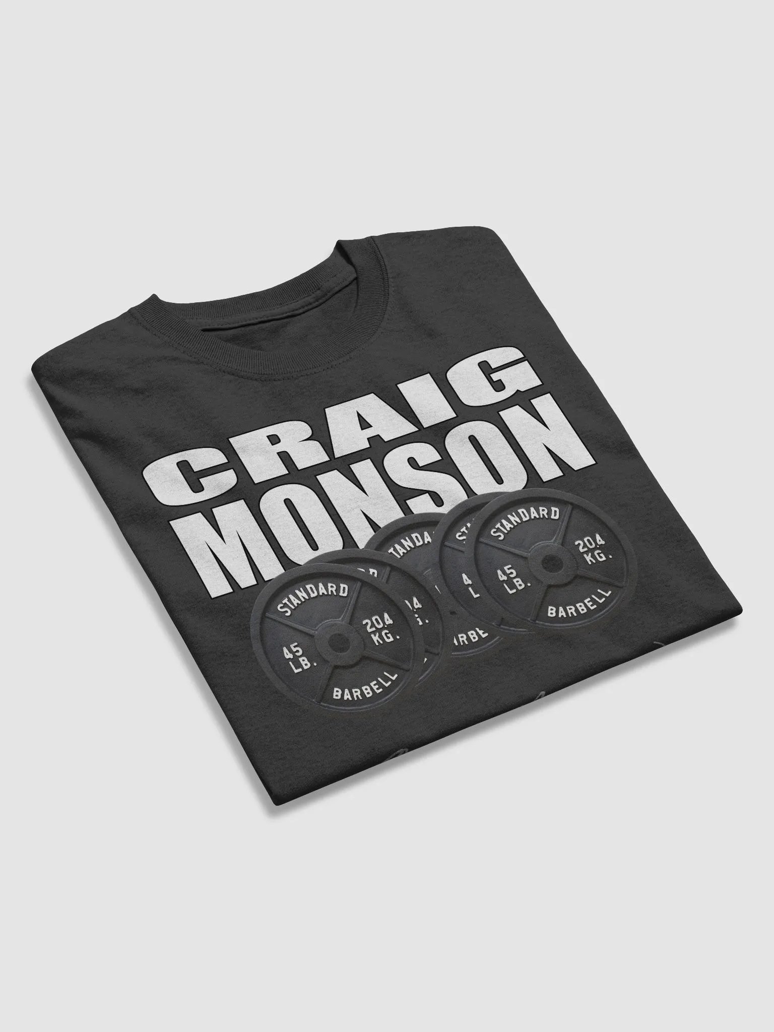 Craig Monson Barbell Signature T-shirt product image (9)