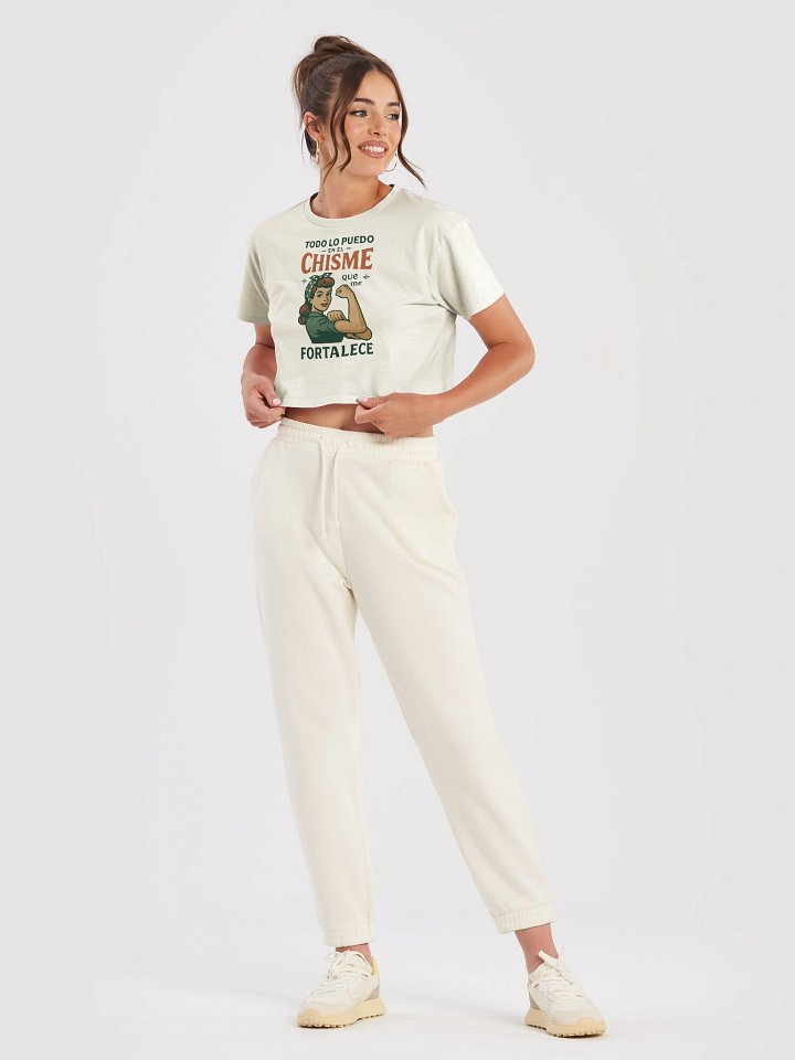 Todo Lo Puedo en el Chisme Que Me Fortalece Crop Top product image (2)
