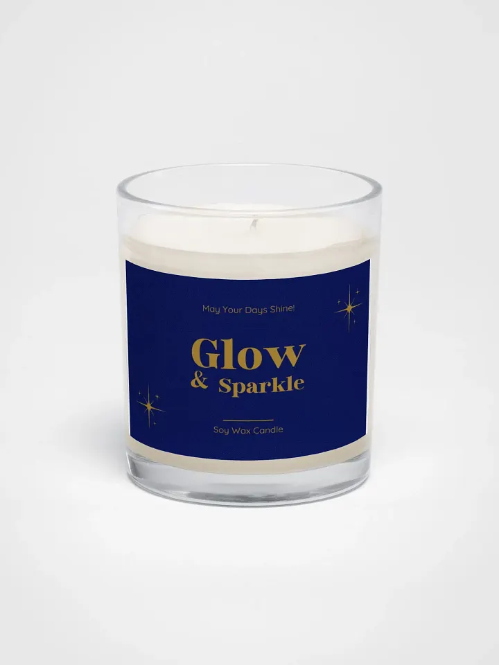 Glow & Sparkle Soy Wax Candle product image (1)