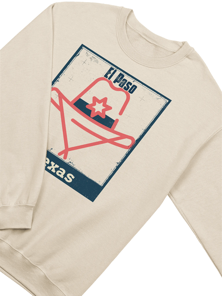 El Paso Sheriff Star Crewneck Sweatshirt product image (38)