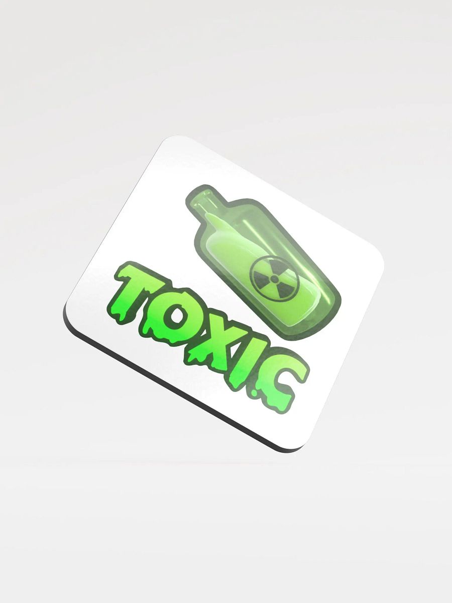 Glowing Toxicity Cork Coaster product image (1)