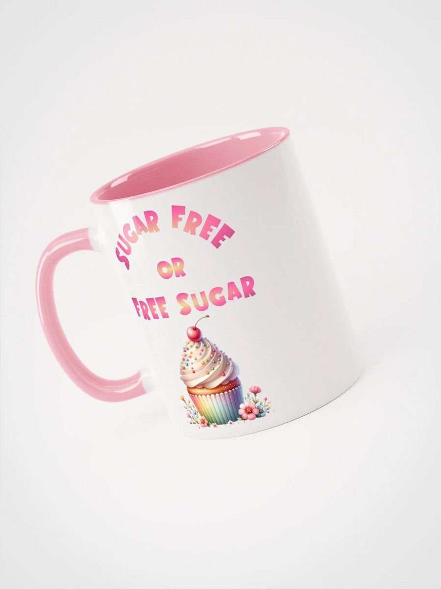 Sugar/Sugar Free 11oz mug (pink) product image (2)