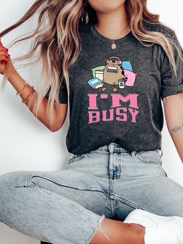 Super Busy Cat Vibes T-Shirt product image (1)