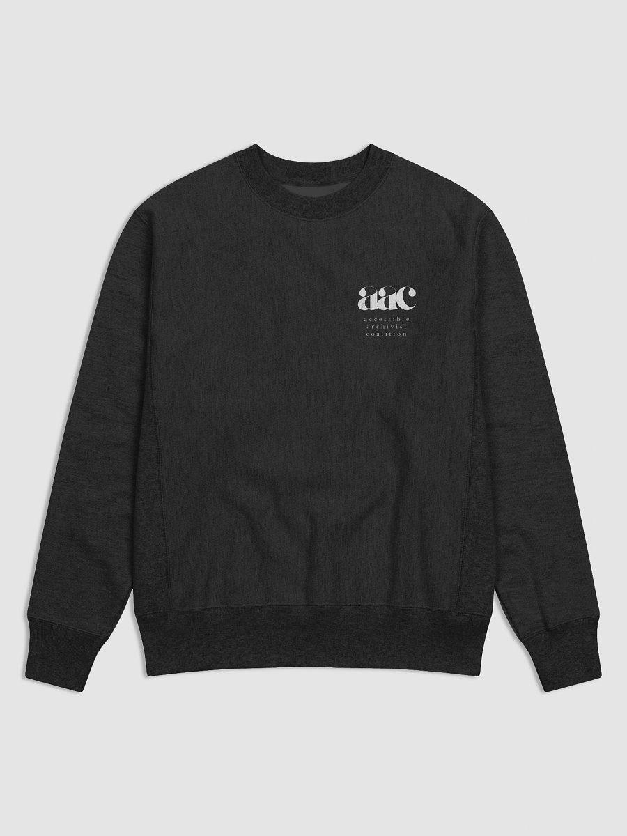 THE AAC CHAMPION CREWNECK - BLACK product image (1)