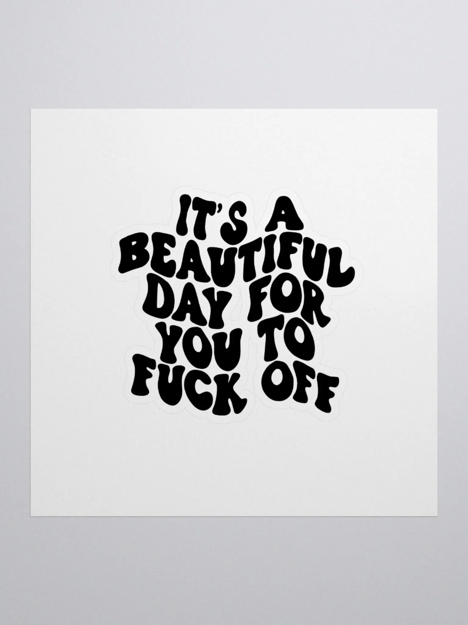 Fuck Off Stickers product image (1)