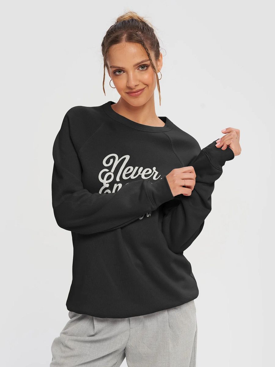 Never Enough Flowers Raglan Sweatshirt product image (3)