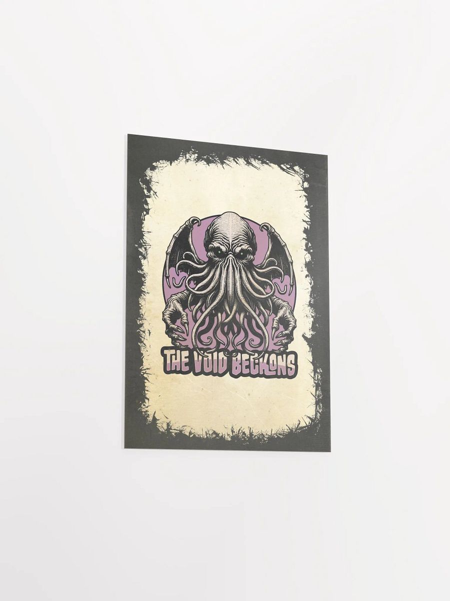 “The Void Beckons” Cthulhu Poster – Gothic Horror Art product image (12)