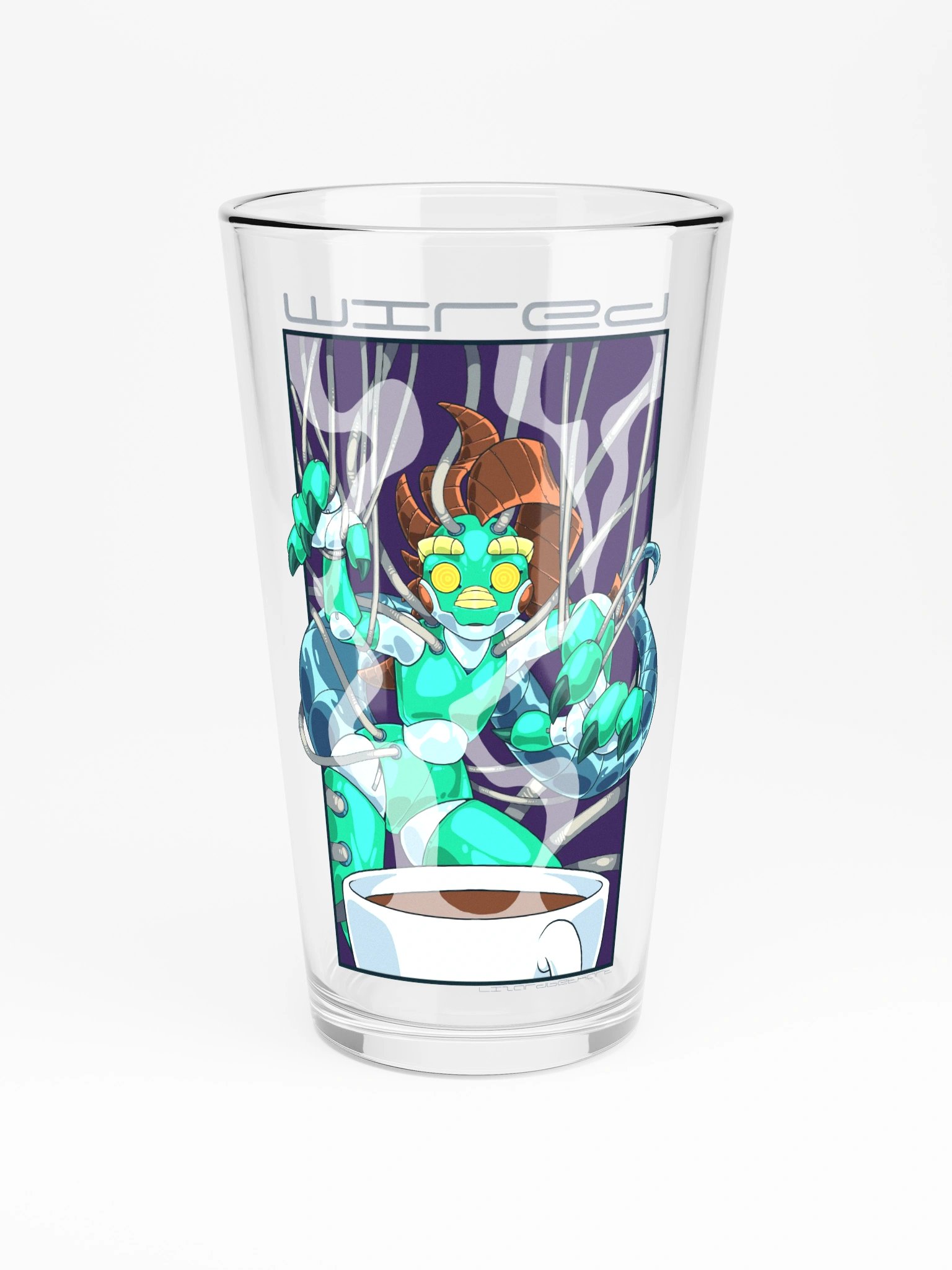 W I R E D : Pint Glass product image (3)