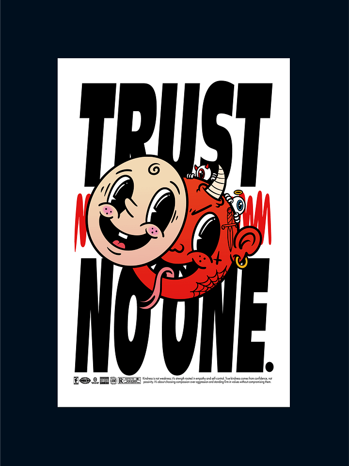 "Trust No One" Poster product image (1)