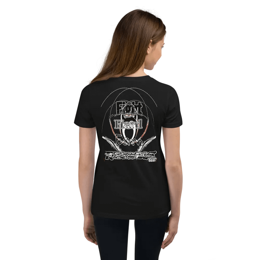 Fight Hard Earn Respect - Youth Short Sleeve T-Shirt product image (2)