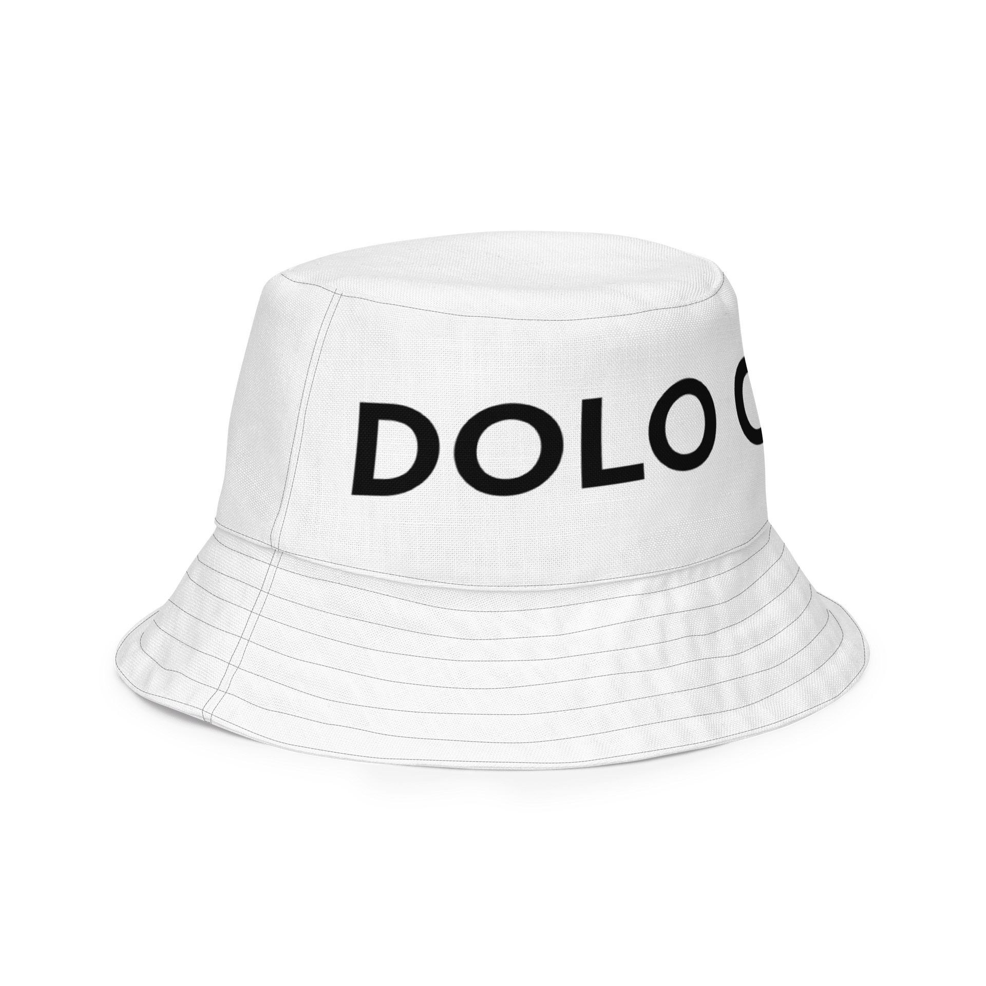 DOLO OUT/DOLO IN REVERSIBLE BUCKET HAT FOR CRAZY PEOPLE product image (5)