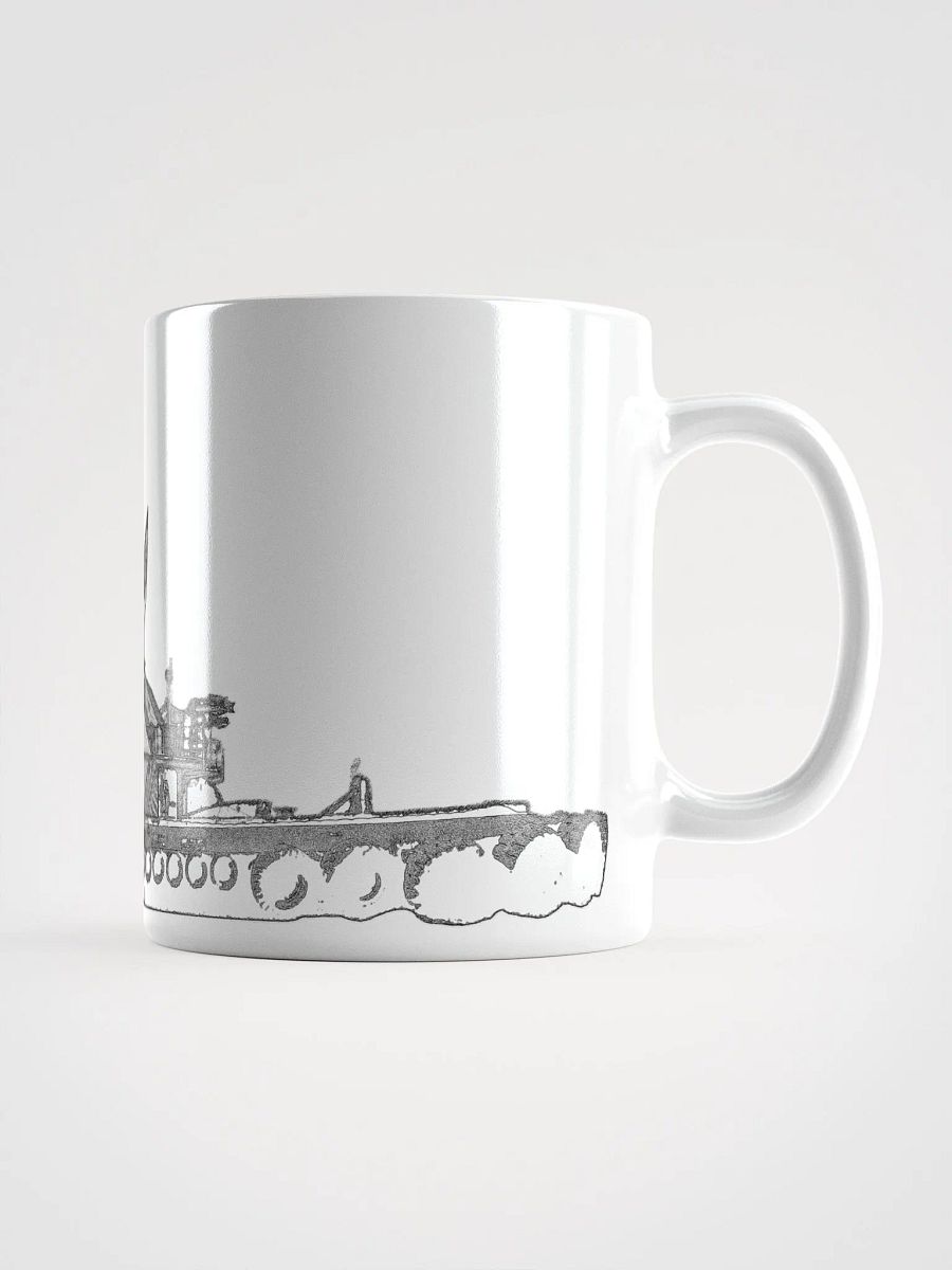 FOSS Tugboat Sketch Glossy Mug 11oz product image (1)