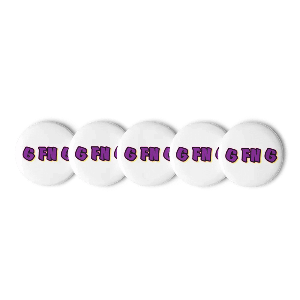 Vibrant GFNG Pin Button Set product image (3)