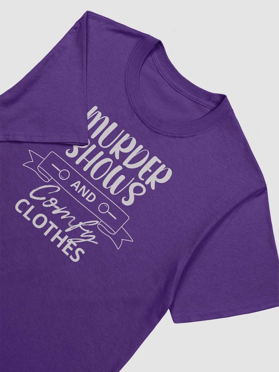 Murder Shows and Comfy Clothes Halloween T-Shirt - Dark product image (22)