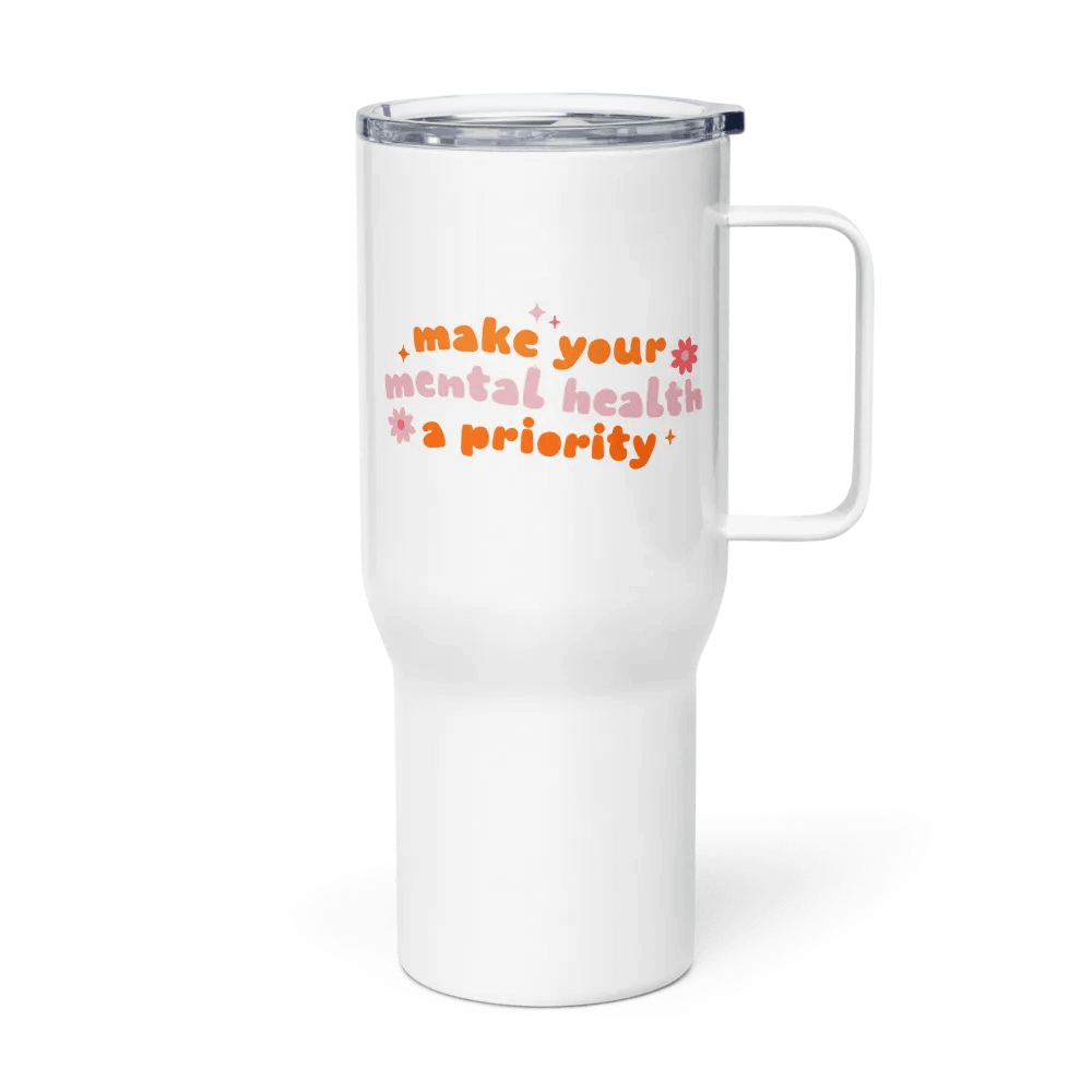 Mental Health Priority Travel Mug product image (3)