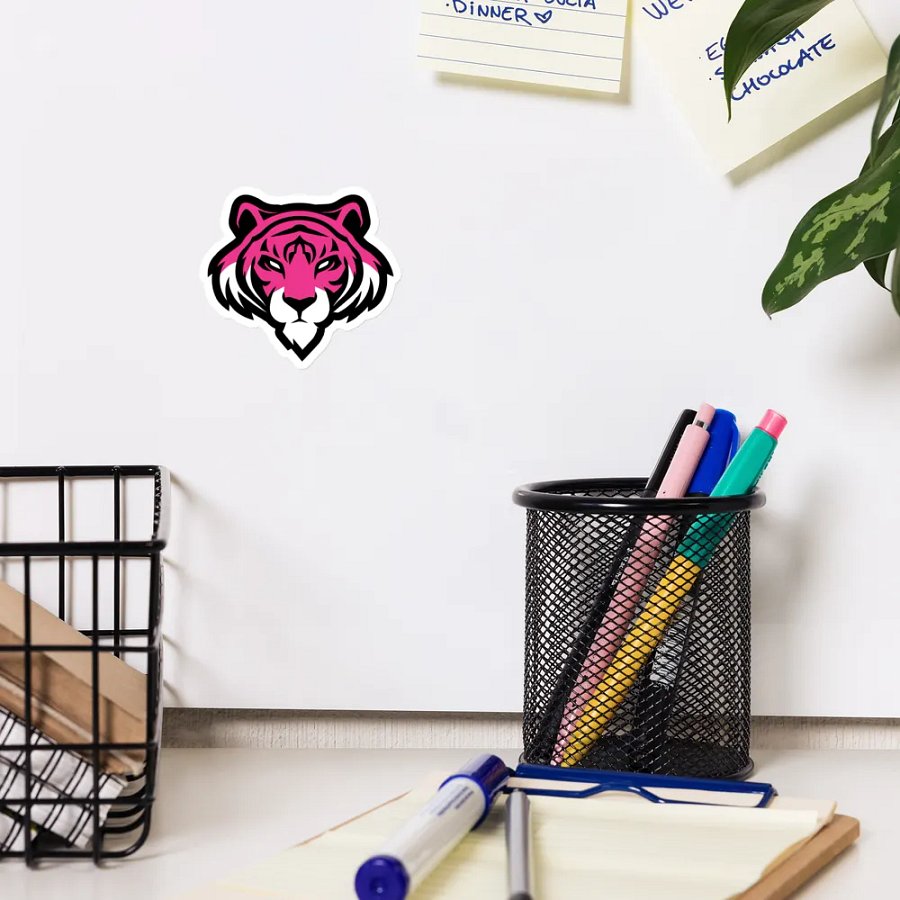 Pink Tiger Logo Magnet product image (12)