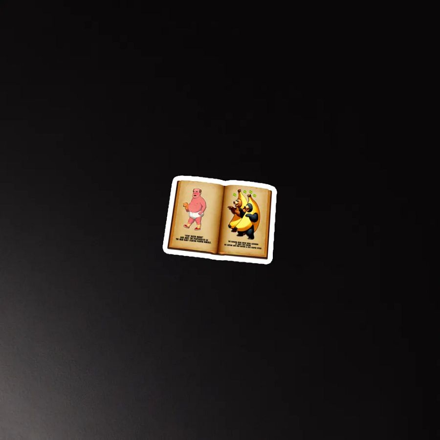BANANA BEAR PILLAR #TWO Andy Magnet product image (3)