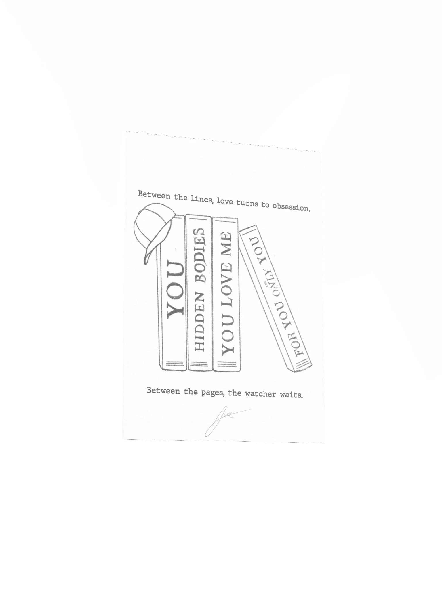 "YOU book series" Poster product image (3)