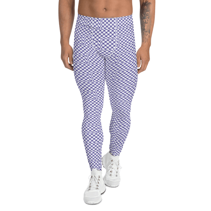 Mens Checkered Yoga Pants product image (1)