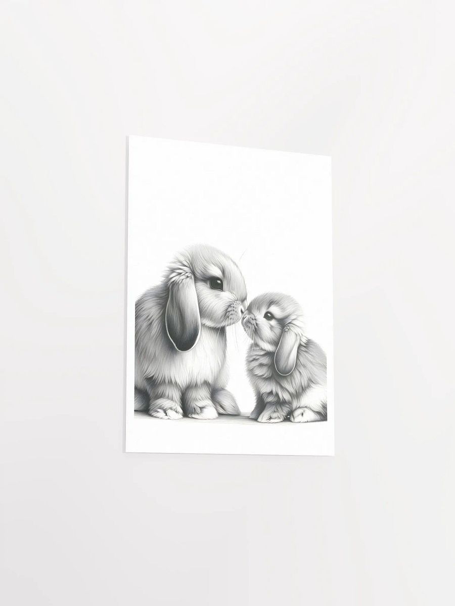 Woodland Lop Eared Bunny Print A200 product image (4)