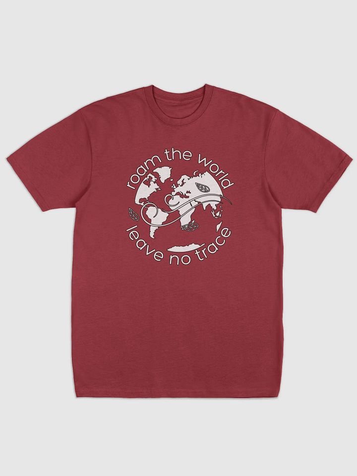 Roam The World leave No Trace Eco Sustainable Travel T-shirt product image (1)