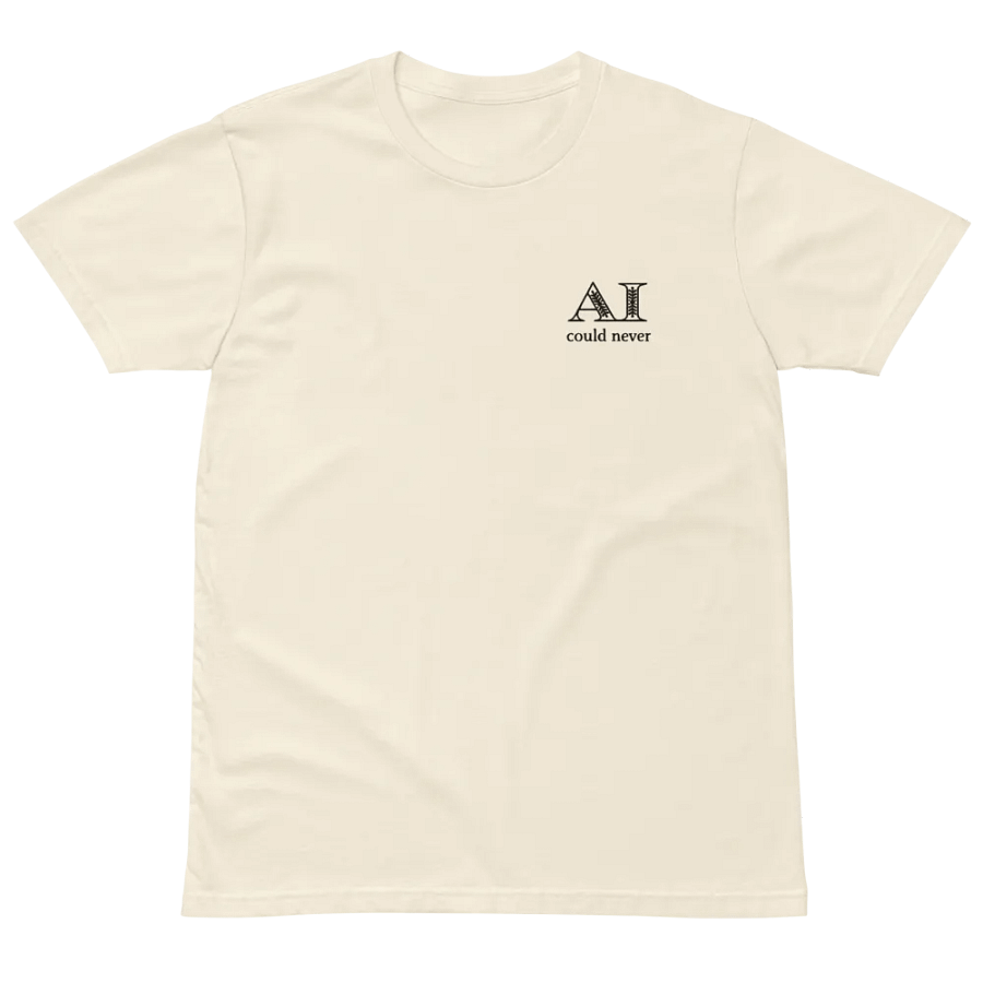 AI COULD NEVER - Unisex tee product image (3)